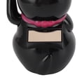 thumbnail image 3 of NFTIGB 4.5-inch Solar Powered Smiling Fortune Cat Ornament Automatic Hand Waving Lucky Figurine for Car Dashboard Desk Black, 3 of 9