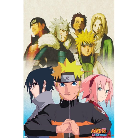 Naruto - Key Art Wall Poster, 14.725" x 22.375"