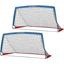 RUNBOW 6x4 ft Portable Kids Soccer Goal for Backyard Practice Soccer Net with Carry Bag
