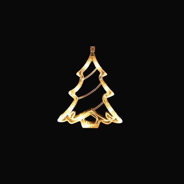 Luz LED de Navidad para decoración del hogar, lámpara colgante con ventosa de copo de nieve y Papá Noel, adornos para ventana, Año Nuevo, 2022, 2023