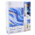 thumbnail image 4 of Mindful Makers™ D.I.Y. Sapphire Geode Canvas Set, 8 in. x 8 in. Canvas, 4 of 5