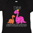 thumbnail image 4 of Inktastic Big Sistersaurus with Cute Sibling Dinosaurs Girls Baby Bodysuit, 4 of 5