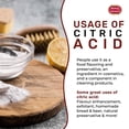 thumbnail image 4 of Ácido cítrico Spicy World 907 g grado alimenticio sin OGM, 4 of 7