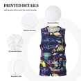 thumbnail image 3 of Rocae Sea Inhabitans and Herb for Men's Basketball Jersey Lightweight and Breathable Athletic Tank Top,Quick-Drying Sports Jersey, 3 of 9