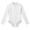White, variant on Ytxxxx Girls Zip-Up Solid Color Quick Dry One-Piece Swimsuits Hot Pink-1 3-4 Years