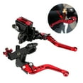 thumbnail image 4 of Universal CNC Aluminum Motorcycle Brake Master Cylinder Levers Kit with Adjustable Distance, for Most 7/8inch Handlerbar, 4 of 7