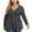 F Black Dot, variant on Uvplove Women's Spring Plus Size V-Neck Tunic Tops Casual Loose Long Sleeve Blouses with Pleated,US L-4XL in White