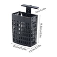 thumbnail image 3 of Adjustable Aquarium Plants Holder,Small Animal Tank Plantss Holder,Small Animal Tank Aquaponics Plants Cultivation and Aquarium Landscape Decoration,4.53x3.35x2.17 Inch, 3 of 7