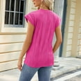 thumbnail image 5 of Sngxgn T Shirts Women Cute Graphic Shirt Fall Tees Tops(Hot Pink,S), 5 of 6