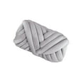 thumbnail image 4 of fastboy Chunky Yarn Knitting Arm Knit Soft Yarn 250G for DIY Rug Making Sweaters Light Gray, 4 of 9
