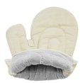 thumbnail image 3 of par de guantes de horno resistentes al calor, de algodón texturizado y antideslizantes, para hornear en la cocina, 27,5 cm, 3 of 5