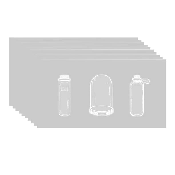 Pegatinas para cristalería, pegatinas para álbumes de recortes, decoupage estético, decoración retro para lata de vidrio