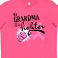 thumbnail image 4 of Inktastic My Grandma is a Fighter Breast Cancer Awareness Youth T-Shirt, 4 of 5
