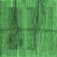 thumbnail image 1 of Ahgly Company Indoor Square Abstract Emerald Green Contemporary Area Rugs, 3' Square, 1 of 4