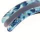 thumbnail image 2 of Acetato pasador francés primavera titular grande Clip para el cabello horquilla regalo Azul + gris Hugo Barrette de clip para el cabello para las mujeres, 2 of 6