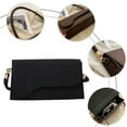 thumbnail image 3 of Nuevo bolso de hombro de cuero artificial, bolso de mano de moda, bolso debajo del brazo, bolso mensajero pequeño para mujer, 3 of 5