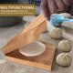 thumbnail image 3 of Herramienta de prensado de masa, prensador de masa, piel de Dumpling, herramienta de prensado de Dumpling de madera, prensador de masa, Dumpling, 3 of 5