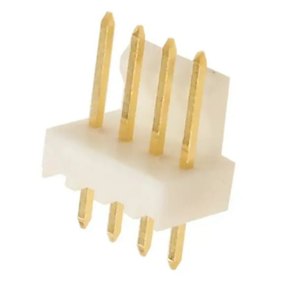 Pack of 2 0022112042 Connector Header 4 position 2.54mm Through Hole :RoHS