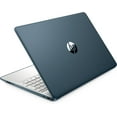 thumbnail image 3 of HP 15.6" LED HD (1366 x 768) Laptop, Intel Core i3-1115G4, 12GB RAM, 512GB M.2 NVMe SSD, Spruce Blue, Numeric Keypad, Webcam, Windows 11 Home in S mode + Mazepoly Accessories, 3 of 5