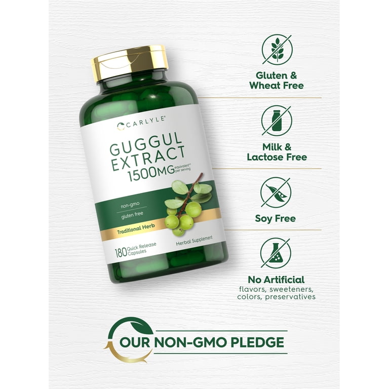 guggul and glutathione E & Z 99% standardized extract Guggul Extract Tablets