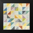 thumbnail image 2 of Meagher, Megan 20x20 Black Modern Framed Museum Art Print Titled - Non-Embellished Multifaceted I, 2 of 5