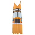 thumbnail image 6 of School Bus Sleeveless Dress Dresses Women Summer Women's Summer Clothing, 6 of 9