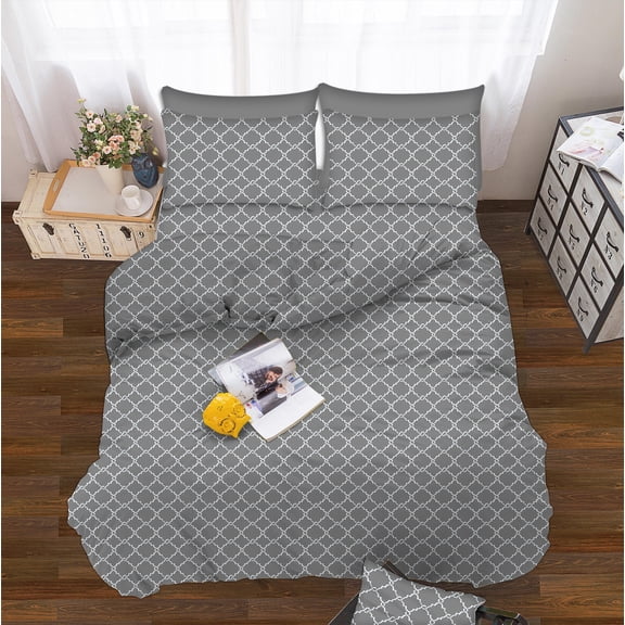 Elegant Comfort Super Soft 1500 TC Sheet set , King Grey