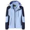 thumbnail image 1 of Fanxing Manteau de Pluie Liquidation 2023 Manteau de Pluie Imperméable pour Femmes Léger Coupe-Vent à Fermeture Éclair Complète Manteau Matelassé Extérieur Actif Compact Imperméable d'Automne Coupe-Vent avec Capuchon, 1 of 2