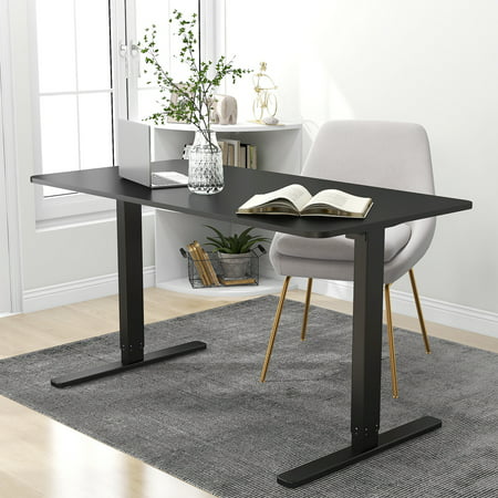 48'' x 24'' Office Desk, Height Adjustable Desk Electric Standing...