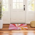 thumbnail image 3 of Yayeee Doormat for Indoor Entrance 32" x 20" Non Slippery Floor Rug, Swirling Lines, 3 of 8
