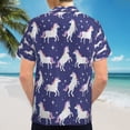 thumbnail image 6 of High Quality Hawaiian Shirts for Men Short Sleeve Aloha Beach Shirt Floral Summer Casual Button Down Shirts Blouses 4SOWTN, 6 of 7