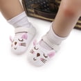 thumbnail image 2 of Baby Girls Mary Jane Flats Princess Wedding Dress Shoes Soft Newborn Infant Crib First Walker Prewalker, 2 of 8