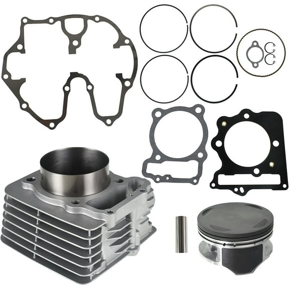munirater Motorcycle Big Bore Cylinder Piston Gasket Kit Replacement for 1996-2004 Honda XR400R 89mm 440cc