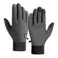 thumbnail image 1 of Warm Winter Gloves for Women Outdoor Sports Autumn and Winter Non Slip Men and Women Plus Velvet Warm Ski Riding Windproof Gloves Gloves Winter Women Warm Gloves Winter Men Warm, 1 of 9