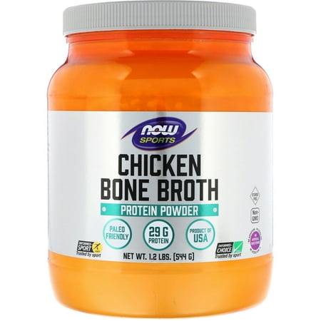 Now Foods  Chicken Bone Broth  1 2 lbs  544 g (Best Bone Broth For Leaky Gut)