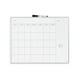 thumbnail image 1 of Calendario magnético de borrado en seco, pizarra blanca U Brands, 60 x 43 cm, 1 of 7