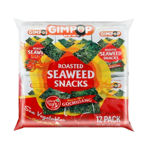 Gochujang Roasted Seaweed Snacks 12 Pack 1.68 oz