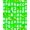 Green Yellow White, Pattern 1, variant on ODIKA 8'x10' Washable Area Rug Ghost Guitar Cartoon Halloween Motif Starry Border Kawaii Faces for Living Room, Under Sectional, Family , Durable, Non-Slip