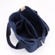 thumbnail image 3 of Bolso de mano de lona TUTUnaumb para mujer, azul oscuro, 3 of 7