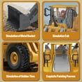 thumbnail image 3 of 9-Channel Metal Rc Wheel Loader - Remote Control Kids Construction Play Toys With Realistic Lights And Sound 1:20 Scale Tractor Toys For 3+ Boys Perfect 2024 Kids Birthday Gift For Ages 3-12+, 3 of 5