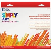 Simply Art Drawing Starter Set, 15-Piece