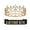 BIRTHDYA KING black, variant on COMEET party hat, Party Royal Crowns with Sashes for Men Women Birthday King Rhinestones Crowns Shoulder Wrap Set Evening Party Props Supp