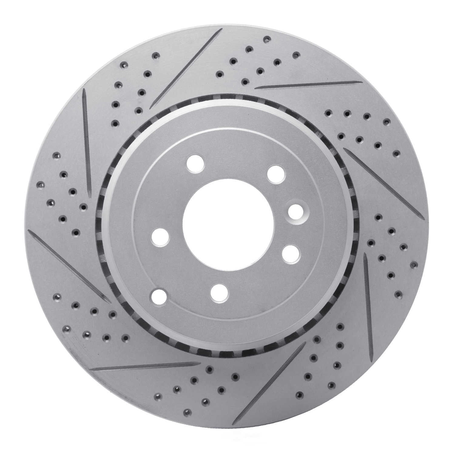 Dynamic Friction Company 830-11020R DFC Geoperformance Rotor - Drilled and Slotted