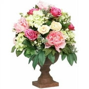 20" Mx Peony/rose/berry In Pot