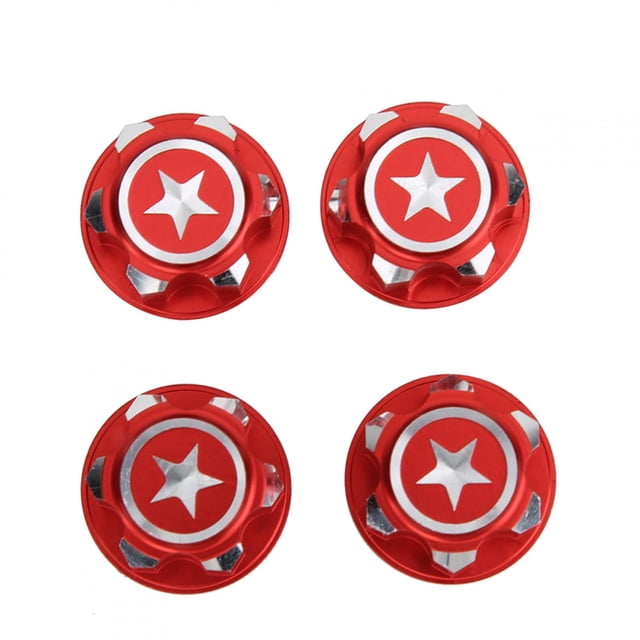 Écrou de Roue Hex, Matériau en Alliage d'Aluminium de Qualité 17mm Écrou de Roue Hexagonal, Durable Robuste et Léger pour Maison Extérieur