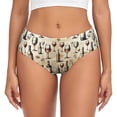 thumbnail image 1 of Fotbe Wine 1 Calzones Estampados para Mujer – Ropa Interior de Algodón, Cómoda, Suave y Elástica-X-Large, 1 of 6