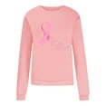 thumbnail image 4 of Qiopertar Mode Femmes T-Shirt à Manches Longues Col Rond Imprimé Chandail en Molleton Blouse Hauts Liquidation Livraison Gratuite à Moins de 5$ jusqu'à 90 % de Réduction, 4 of 5