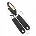 thumbnail image 2 of Heavy Duty Can Opener For Kitchen Effortless Smooth Operation Durable Metal With Ergonomic Handle Proof Design Rubber for Opening Brick Keys for Bartenders Opener Pressure Lover Bottle Purse Hand for, 2 of 3