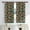 Football Icon Green, variant on Football Outline Orange Pattern Blackout Curtains,Triple Weaved Fabric,Thermal Insulated,Room Darkening,Grommet Top,2 Panels,42x45in(107x114cm)