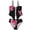 Black, variant on One Piece Swimsuit for Girls Teens Flower Cutout Spaghetti Strap Mid Waist Hollow Tops and Bottoms Vacation Beach Swim Outfits